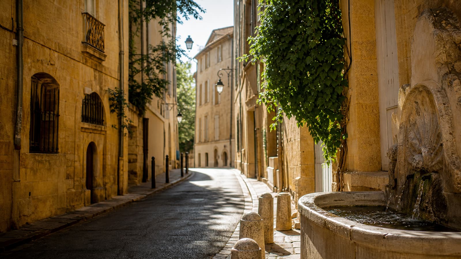 Vue de la ville de Aix-en-Provence