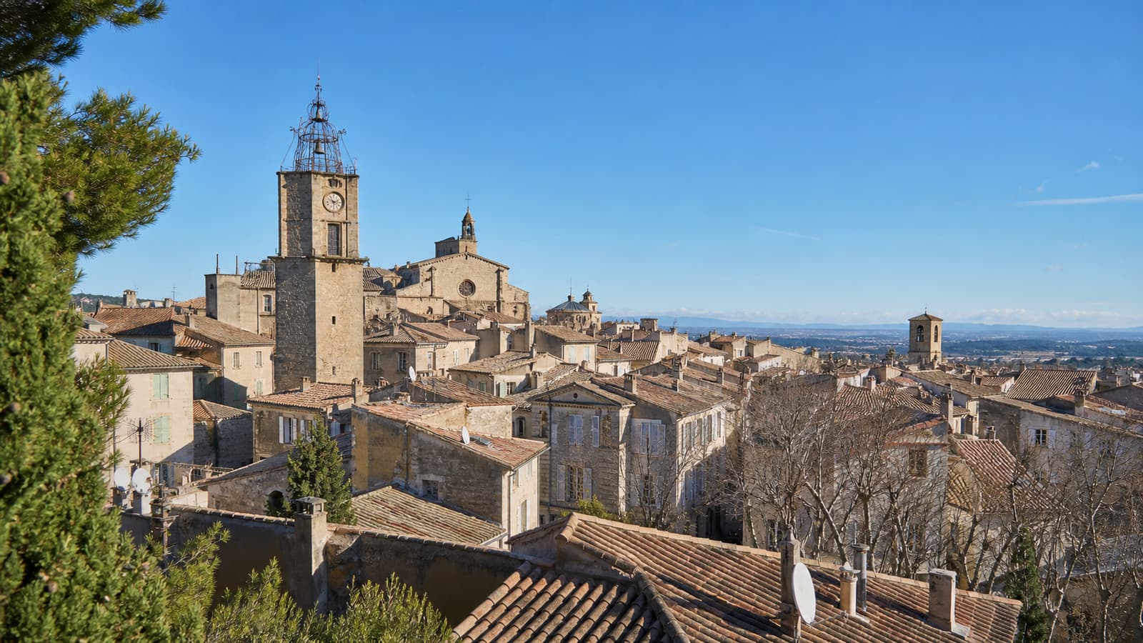 Vue de la ville de Salon-de-Provence