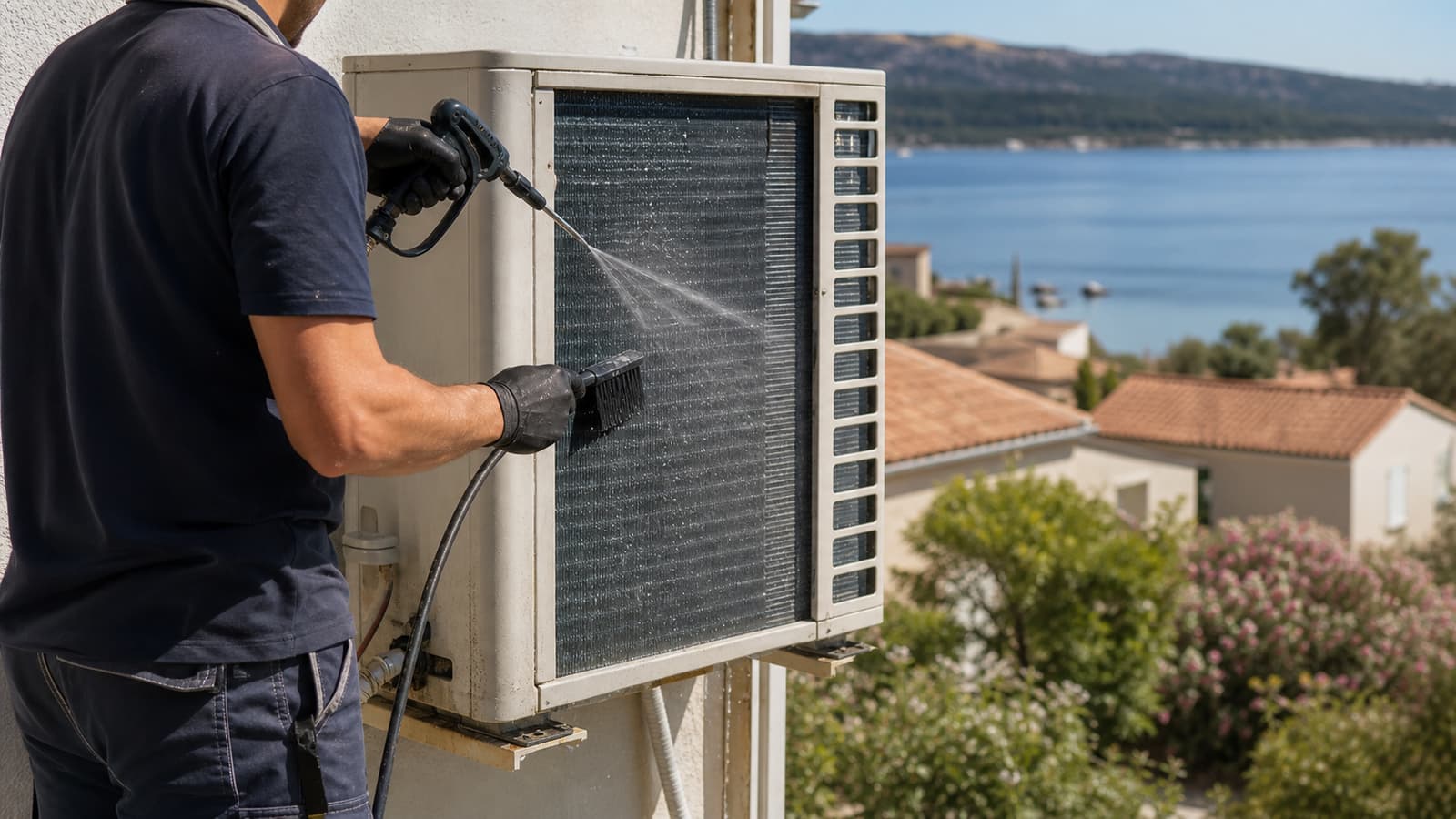 Chauffe-eau thermodynamique connecté au circuit sanitaire