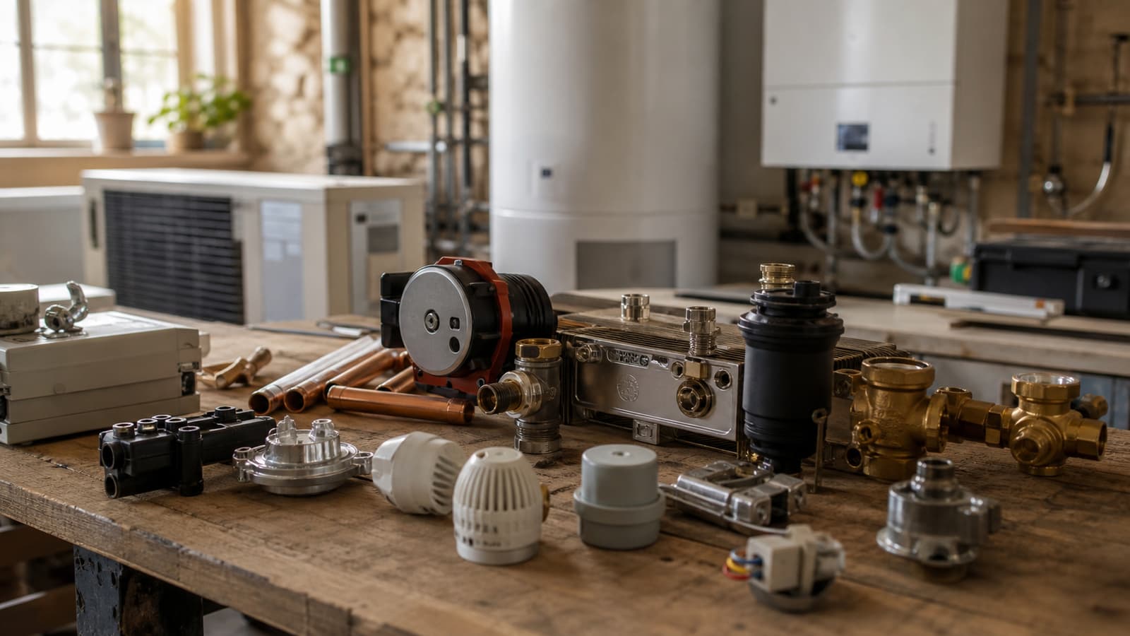 Installation d'un système de climatisation gainable encastré
