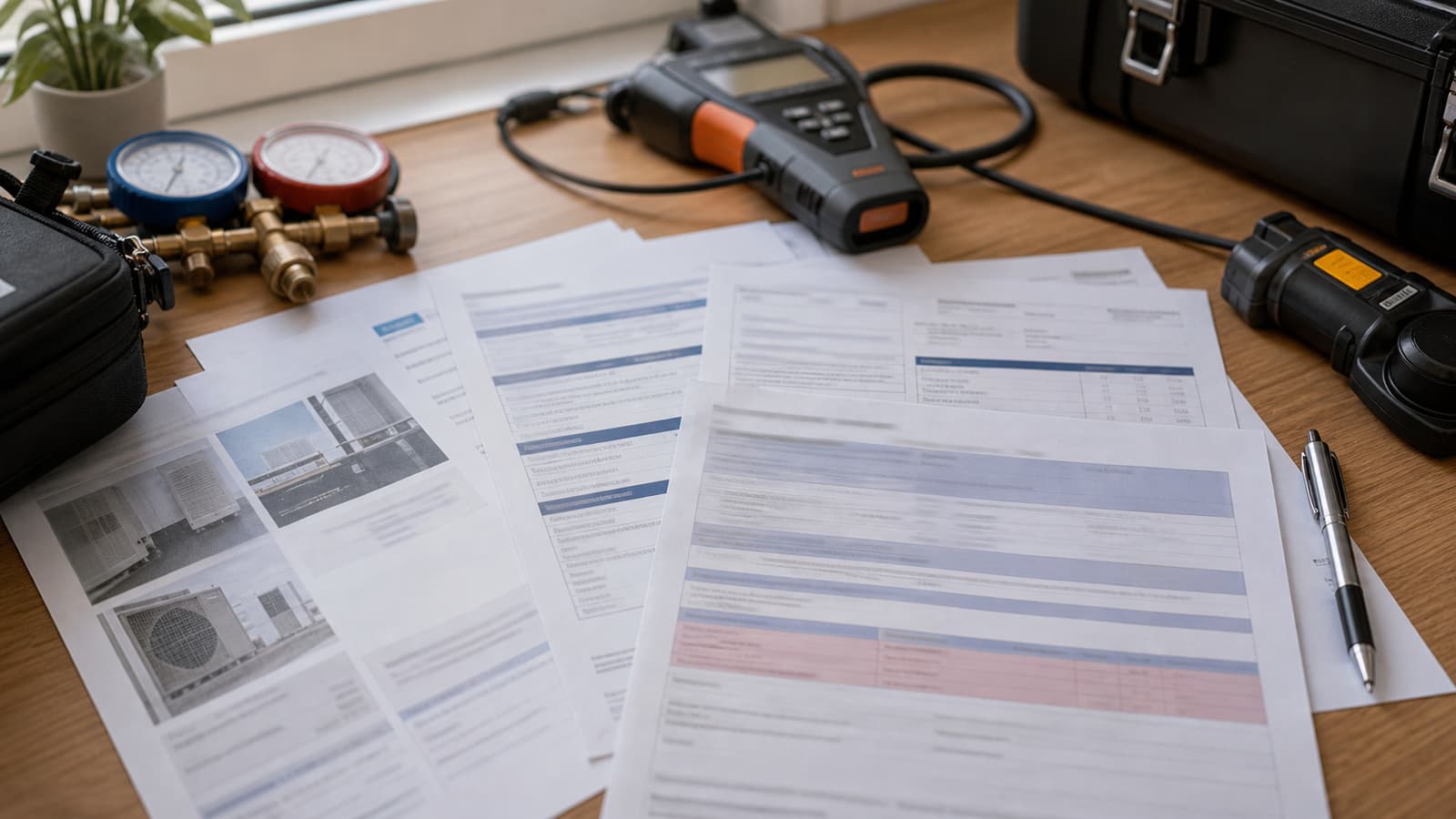 Illustration d'un contrat multi-équipements couvrant PAC, gainable et CET sur une seule ligne de prélèvement