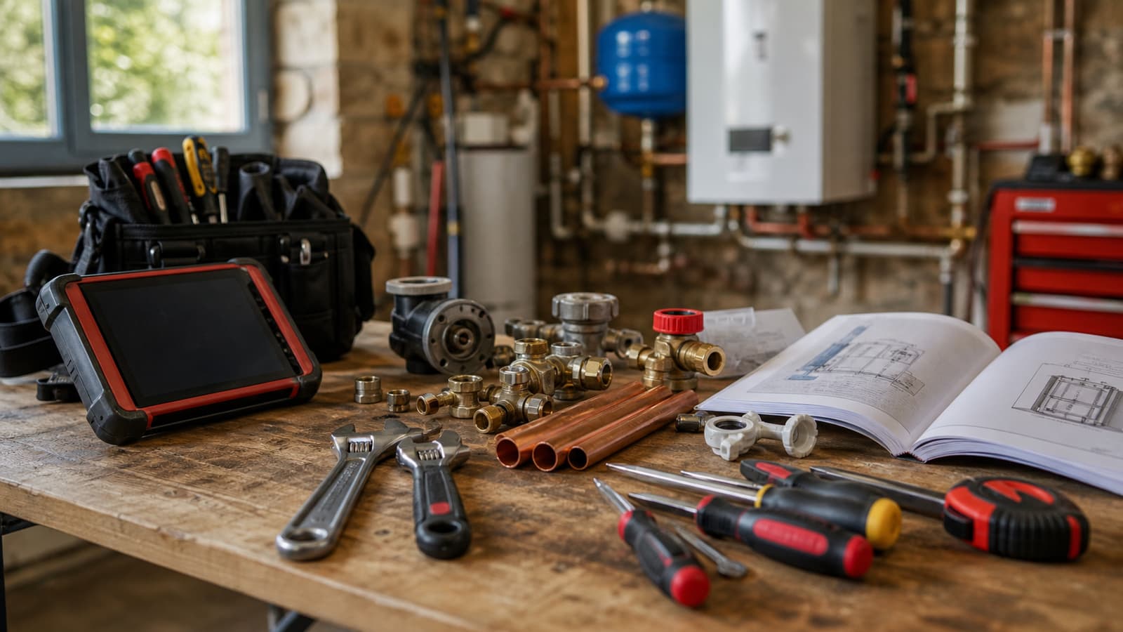 Vue d'ensemble des services chauffage APC Escache